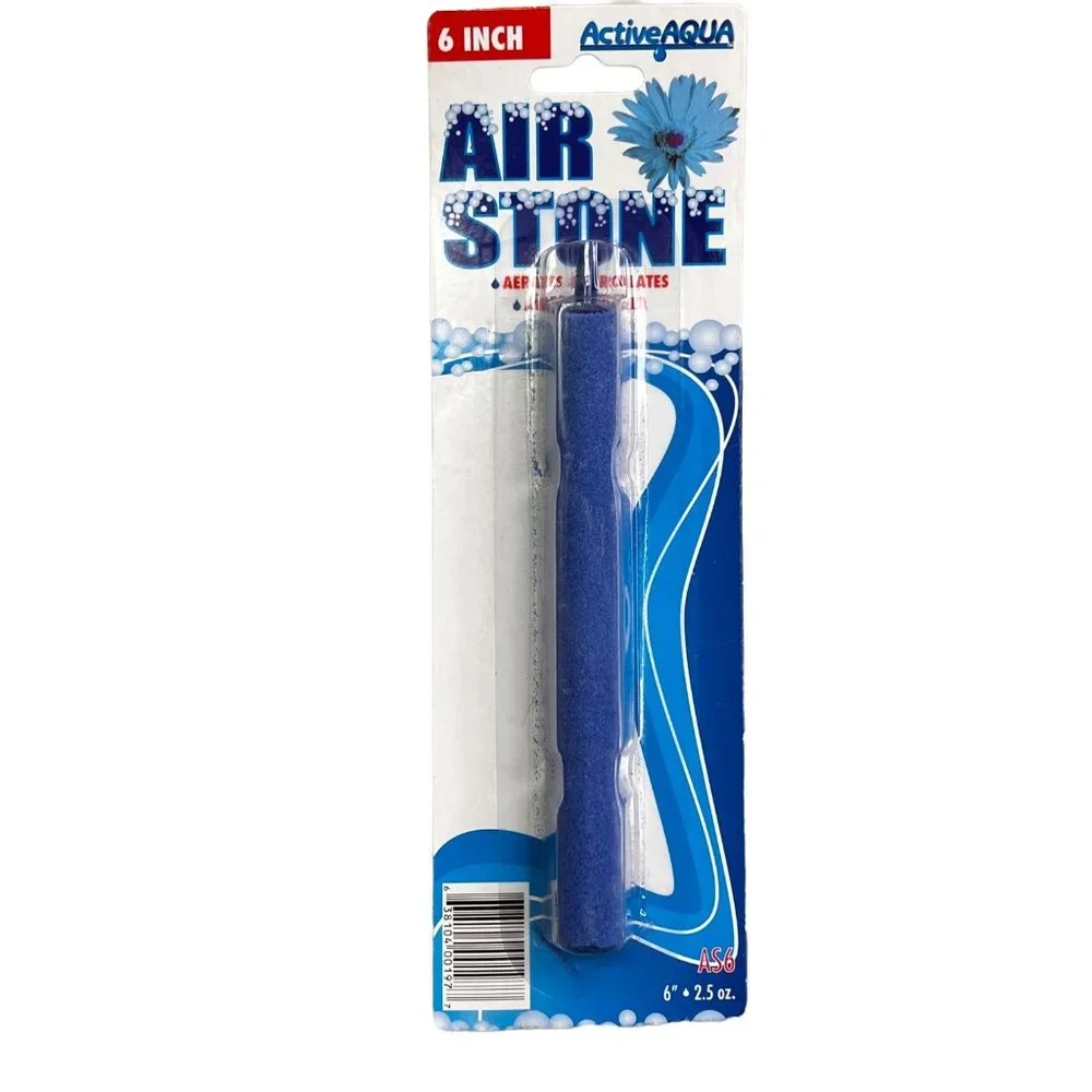 Aquarium Air Stone Bar Curtain 6 inch Active Aqua Fish Tank Aerates Circulates